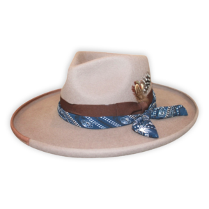 Pasadena grey fedora hat