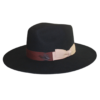 black fedora hat